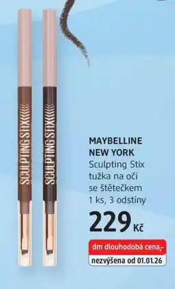 dm drogerie MAYBELLINE New york nabídka