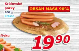 ESO MARKET Královské párky nabídka