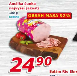 ESO MARKET Amálka šunka nejvyšší jakosti nabídka