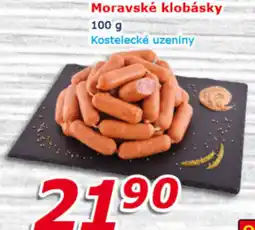 ESO MARKET Moravské klobásky nabídka
