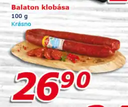 ESO MARKET Balaton klobása nabídka