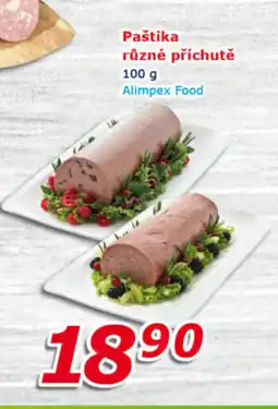 ESO MARKET Paštika různé příchutě nabídka