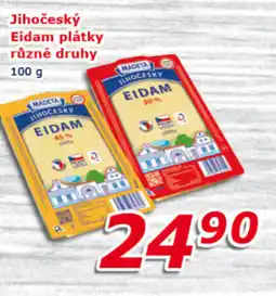ESO MARKET Jihočeský eidam plátky různé druhy nabídka