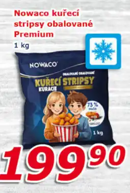 ESO MARKET NOWACO Kuřecí stripsy obalované premium nabídka