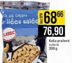 Jip Kešu pražené solené nabídka