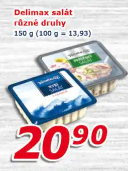 ESO MARKET Delimax salát různé druhy nabídka