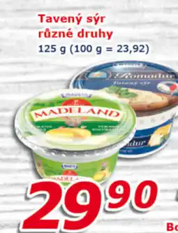 ESO MARKET Tavený sýr různé druhy nabídka