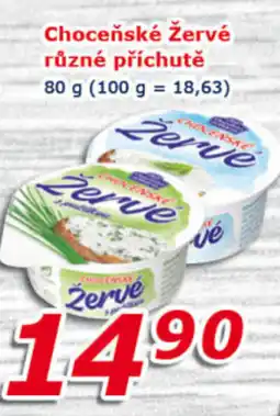 ESO MARKET Choceňské žervé různé příchutě nabídka