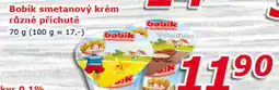 ESO MARKET BOBÍK smetanový krém různé příchutě nabídka