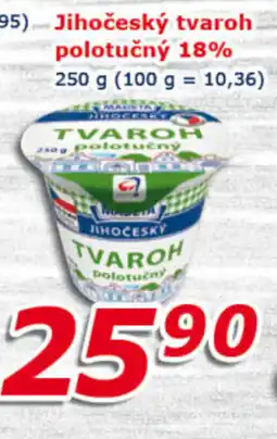 ESO MARKET Jihočeský tvaroh polotučný 18% nabídka