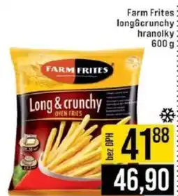 Jip Farm Frites long&crunchy hranolky nabídka