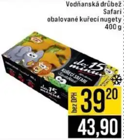 Jip Vodňanská drůbež Safari obalované kuřecí nugety nabídka