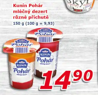 ÍN Pohár mléčný dezert různé příchutě