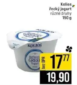 Jip Kolios řecký jogurt nabídka
