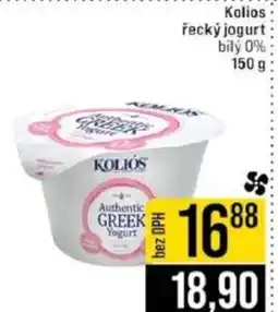 Jip Kolios řecký jogurt bily 0% nabídka