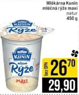 Jip Mlékárna Kunín mléčná rýže maxi natur nabídka