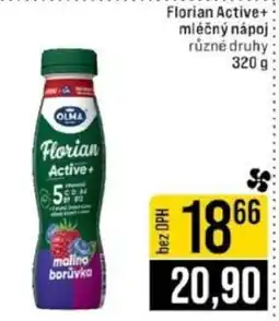 Jip Florian Active+ mléčný nápoj nabídka