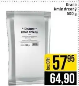 Jip Drana kmín drcený nabídka