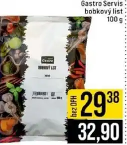 Jip Gastro Servis bobkový list nabídka