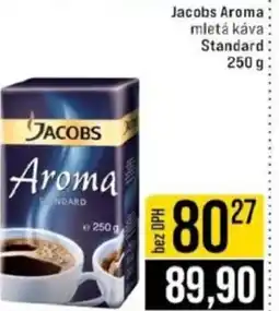 Jip Jacobs Aroma mletá káva Standard nabídka