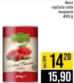 Jip Novi rajčata celá loupaná nabídka