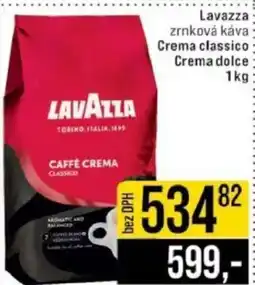 Jip Lavazza zrnková káva Crema classico Crema dolce nabídka
