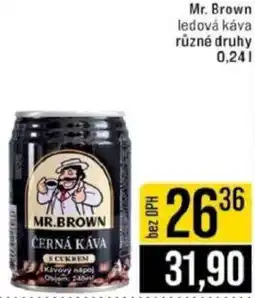 Jip Mr. Brown ledová káva nabídka
