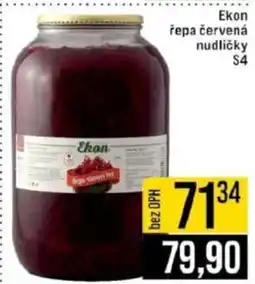 Jip Ekon řepa červená nudličky S4 nabídka