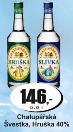 Adam Chalupářská Švestka, Hruška 40% nabídka