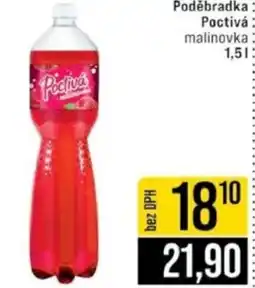 Jip Poděbradka Poctivá malinovka nabídka