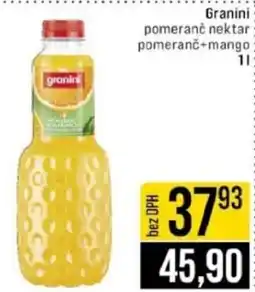 Jip Granini pomeranč nektar pomeranč+mango nabídka