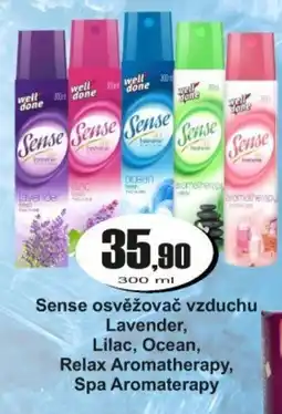 Adam Sense osvěžovač vzduchu Lavender, Lilac, Ocean, Relax Aromatherapy, Spa Aromaterapy nabídka