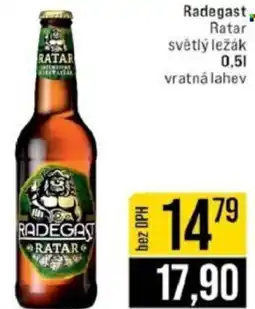 Jip Radegast Ratar světlý ležák nabídka