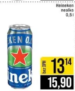 Jip Heineken nealko nabídka