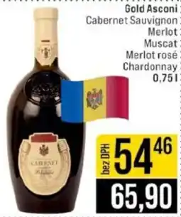 Jip Gold Asconi Cabernet Sauvignon nabídka