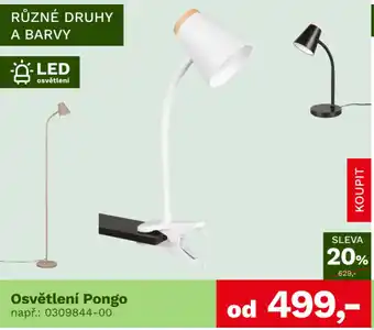 Asko Osvětlení Pongo nabídka