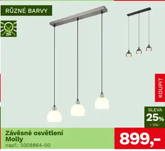 Závěsné osvětlení Molly