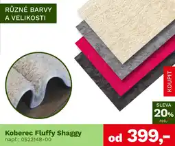 Asko Koberec Fluffy Shaggy nabídka