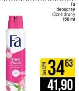 Jip Fa deospray nabídka