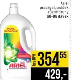 Jip Ariel prací gel, prášek nabídka