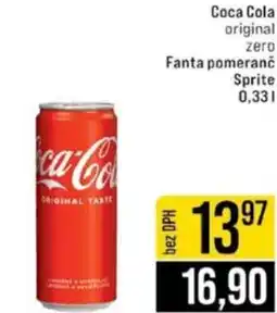 Jip Coca Cola original zero nabídka