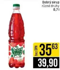 Jip Dobrý sirup nabídka