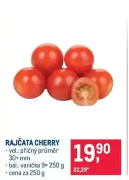 Makro Rajčata cherry nabídka