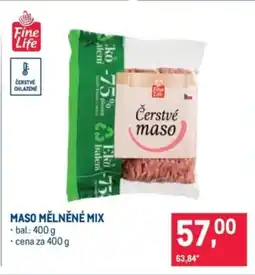 Makro Maso mělněné mix nabídka