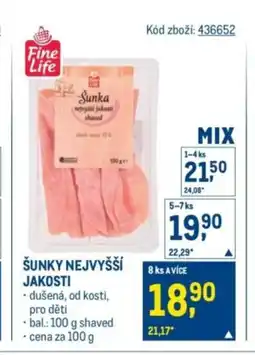Makro Šunky nejvyšší jakosti nabídka