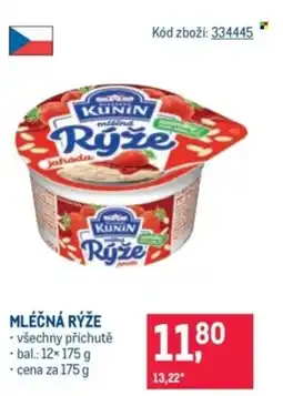 Makro Mléčná rýže nabídka