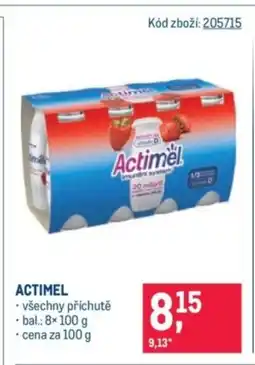 Makro Actimel nabídka