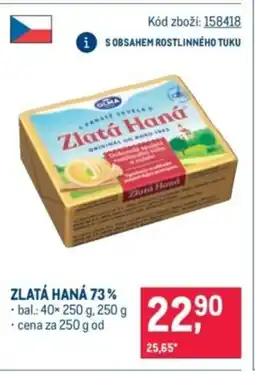Makro Zlatá Haná 73% nabídka
