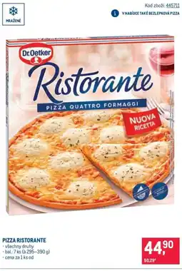 Makro Dr. Oetker Pizza ristorante nabídka