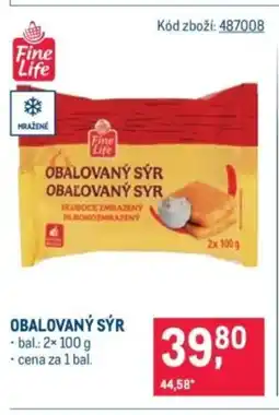 Makro Obalovaný sýr nabídka